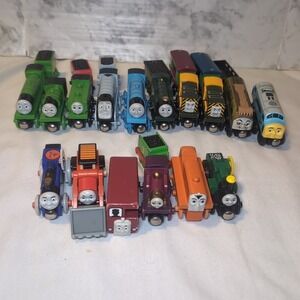 24x Thomas & Friends Wooden Railway Cars Emily Perxy Gordon Spencer Lady Bertie
